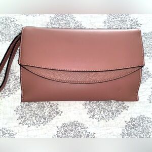 A New Day oversized clutch bag with wristlet